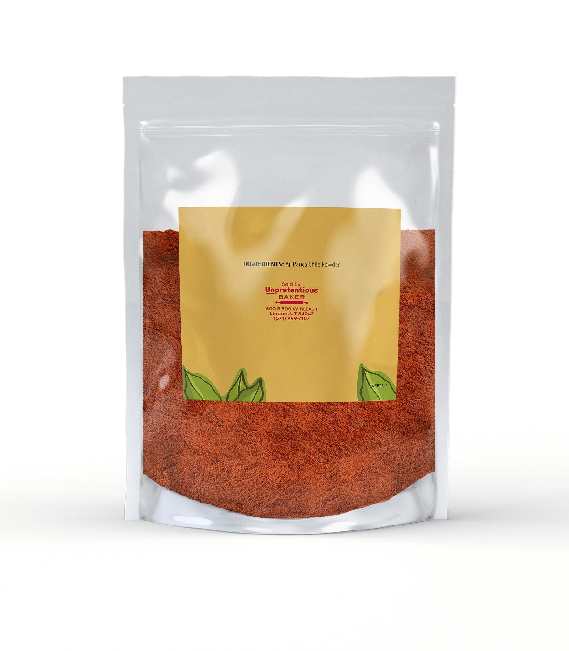 Unpretentious Aji Panca Chile Pepper Powder, 1 lb, Fruity Taste, Mild Pepper, Seasoning