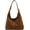 Khaki, variant on Large Suede Tote Bag Shoulder Bag for Women Retro Suede Bag Commuter Handbag Slouchy Purse Tote Bag Winter Fall Bucket Bag