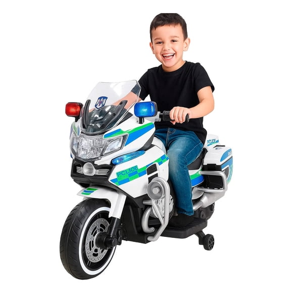 MONTABLE ELCTRICO MINIMOTO POLICIA