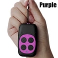thumbnail image 1 of 5 Colors Remote Wireless 433Mhz  Multi Frequency Electric Garage Door Control 4 Channel Copy Code Rolling Code PURPLE, 1 of 1