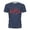 Navy, variant on Men's Summer Graphic T Shirt Short Sleeve Casual Loose Round Neck Top, S, Khaki