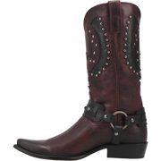 Men's Dingo War Eagle Leather Boots Burgundy