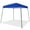 Blue, variant on Topeakmart 10x10ft Outdoor Pop-Up Canopy Lightweight Sun Protection Shelter with Sun Shade Wall Backpack Bag, White