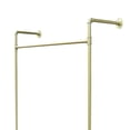 thumbnail image 7 of Clothes Rack, Gold Clothes Rack, Garment Display Rack 120x30x170cm, 7 of 7
