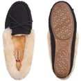 thumbnail image 6 of Alpine Swiss Leah Women’s Moccasin Slippers | Faux Fur Lined Slip-On House Shoes | Cozy Warm Comfortable Indoor Outdoor | Stylish Durable, 6 of 9