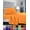 Orange, variant on Silky-Soft 4-Piece Sheet Set, Queen - Turquoise