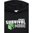 thumbnail image 3 of Minecraft Boys’ Front Back Graphic Hoodie, Sizes 4-18, 3 of 3