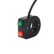 thumbnail image 5 of Interruptor de manillar de faro de bocina ANGGREK Negro para scooter de motocicleta, 5 of 8