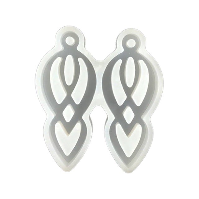 Techinal Attrape-Rêves Pendentif Plume Soleil Étoile Moule en Résine Époxy Boucles d'Oreilles Moule en Silicone