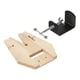 thumbnail image 3 of Juego de abrazaderas de banco, tornillo de banco, banco de trabajo de madera profesional, herramienta de abrazadera para joyería Estilo B, 3 of 9