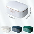 thumbnail image 3 of Soap Dish, Under 5 $, Loetky Soap Dish for Shower Wall Mounted with Drain Bar Soap Holder Soap Stop Mushy Travel Soap Container Bar Soap Box Tray, Soap Dish*1, 3 of 8
