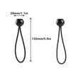 thumbnail image 2 of Soidarity 12 Uds. De pinzas para tienda, dosel, bola de cuerda, juego de toldo fijo de cuerda elástica, resistente al desgarro, para exteriores, carpas Negro, 2 of 6