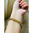 thumbnail image 3 of VRJewels Modern Octagon Citrine Tennis Bracelet 925 Sterling Silver for Women, 3 of 6