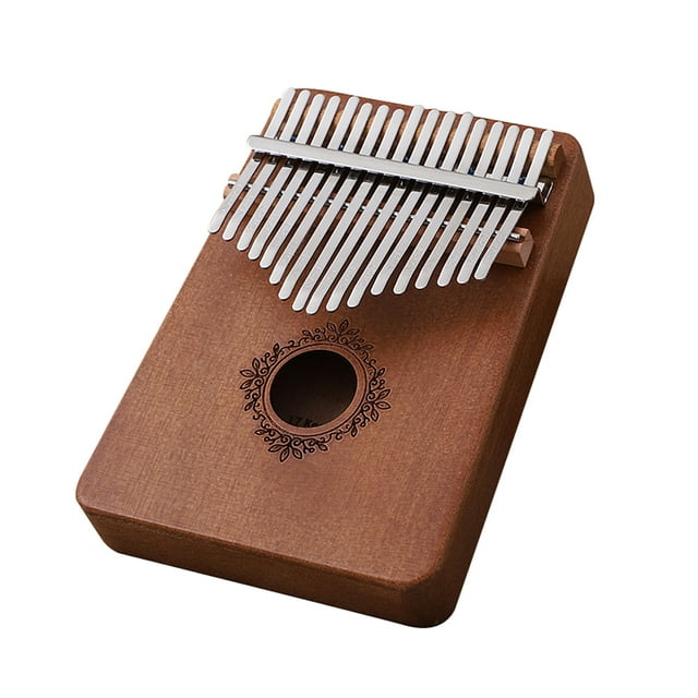 Yeacher 17 Keys Kalimba African Thumb Finger Piano Wood Kalimba Portable Musical Instrument