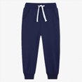 thumbnail image 2 of Child Boys Sweatpants Baggy Jogger Pants For Boys 4-14 Years Toddler to Youth Fall Winter Casual Wear Kids Sweatpants Size 7-8 Years, 2 of 7