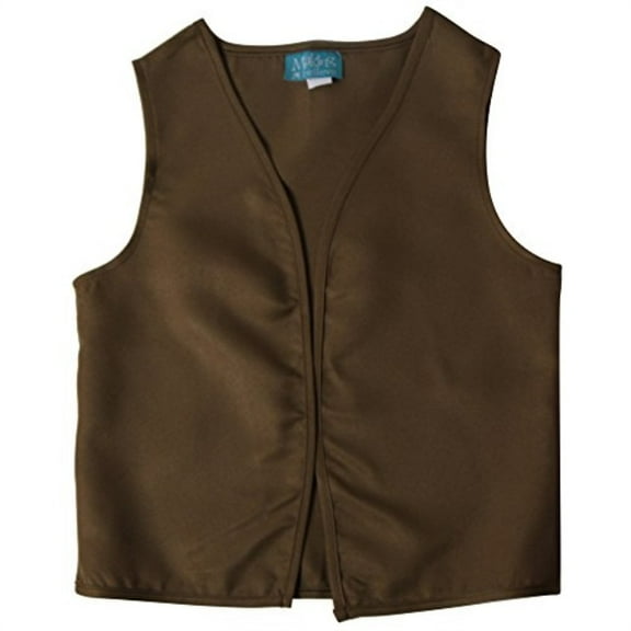 Boys Peasant Costume Vest - Small 4-6 - Khaki/Olive