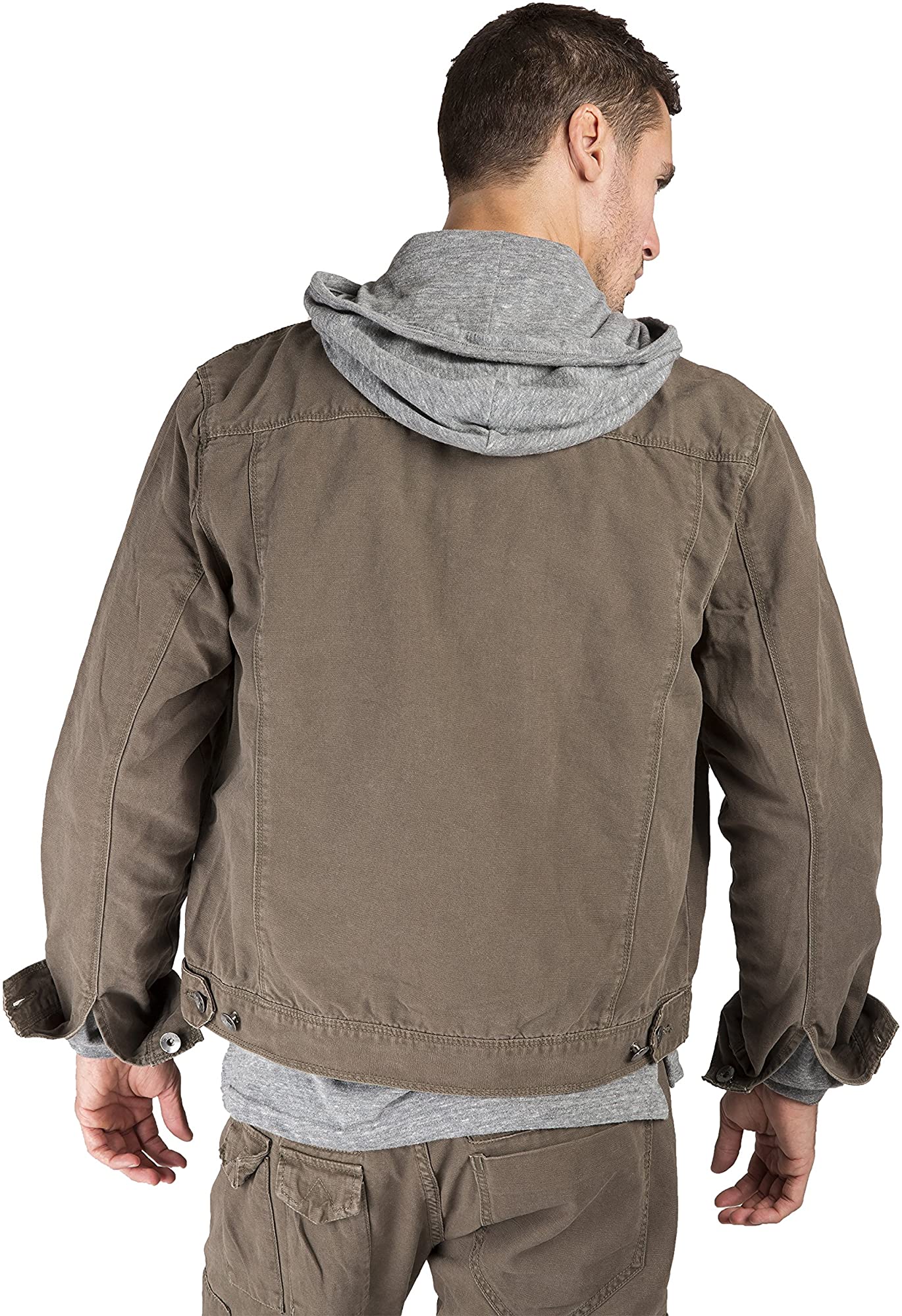 Level 7 Mens Cotton Canvas Trucker 