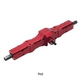 thumbnail image 1 of Baohd Gray Aluminum alloy rear gear box housing for WPL 1/16 D12 Middle And Rear Axle Bridge Group Metal red, 1 of 6