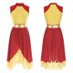 thumbnail image 3 of Disfraz de adoración litúrgica dividida para mujer, Túnica de baile con etiqueta lírica de Ballet, vestido de baile de alabanza contemporánea, Ropa de baile, 3 of 5