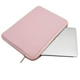 thumbnail image 6 of Mosiso Laptop Sleeve Bag for 13-13.3 Inch MacBook Pro/Air, Ultrabook Netbook Tablet Polyester Fabric Protective Carrying Case Cover,Pink, 6 of 7