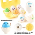 thumbnail image 6 of syligr Surprise Eggs Shape Sorter Toy for Toddlers Ages 18 Months+ Early Learning Montessori Toy 7x5x3 Inches ABS Plastic 12 Pcs with Storage Box Animal Figure Matching Game, 6 of 6