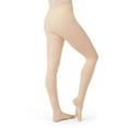thumbnail image 1 of Capezio womens Ultra Soft Transition Tights Shortbread L/XL (1916), 1 of 1