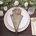 thumbnail image 4 of BalsaCircle 5 Antique Gold Square 20x20 in Sequin Dots Polyester Fabric Table Napkins Party Events Decorations Supplies, 4 of 8