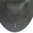 thumbnail image 5 of 1 Carat Diamonds On 14K White Gold Pendant with 925 Sterling Silver Box Chain Necklace, 5 of 5