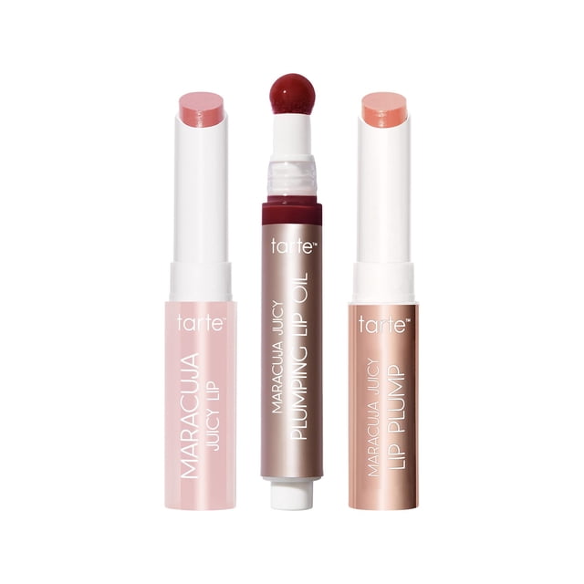 Set de labios Tarta Maracuja Juicy Lip con 3 tonos, tamaño de viaje