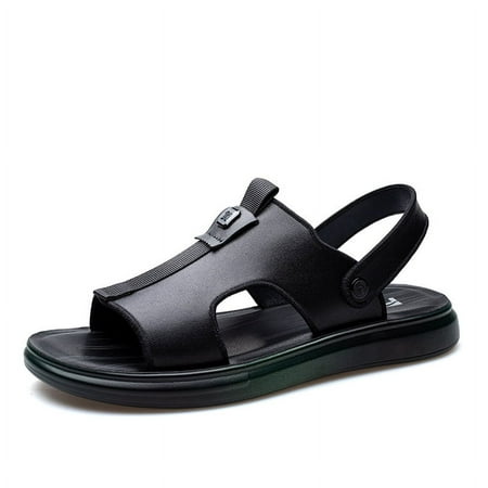 

Men s Sandals Leather Men Outdoor and Indoor Comfort Open Toe Fisherman Sandals Beach Sandal Outdoor Summer Sport Sandals