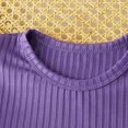 thumbnail image 3 of OGLCCG Girls Ruffle Sleeve T Shirt Summer Casual Crewneck T-Shirts Lightweight Basic Tees Tops for Little Girls 0-12 Years, 3 of 6