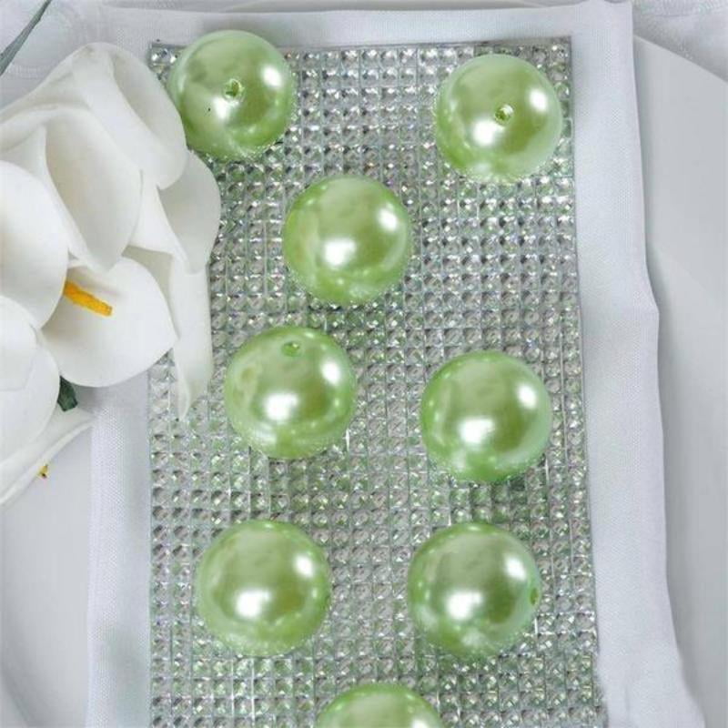 Efavormart 30mm Big Faux Pearl Beads Vase Filler Loose Faux Pearl
