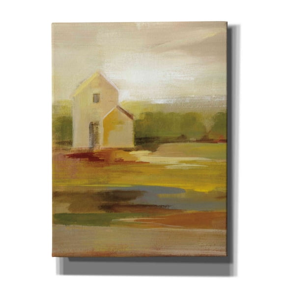 Epic Graffiti 'Hillside Barn I' by Silvia Vassileva, Canvas Wall Art, 12"x16"
