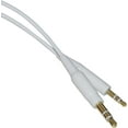 thumbnail image 3 of Adhiper Replacement Audio Cable Cord Wire Compatible with Boses On-Ear 2/OE2/OE2i/QC25/QC35/Soundlink/SoundTrue Headphones (White), 3 of 7