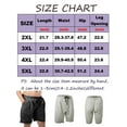 thumbnail image 2 of Mens Active Shorts Running Shorts Flat Front Shorts Sports Shorts Workout Gym Athletic Basketball Shorts with 3 Pockets, 2 of 7