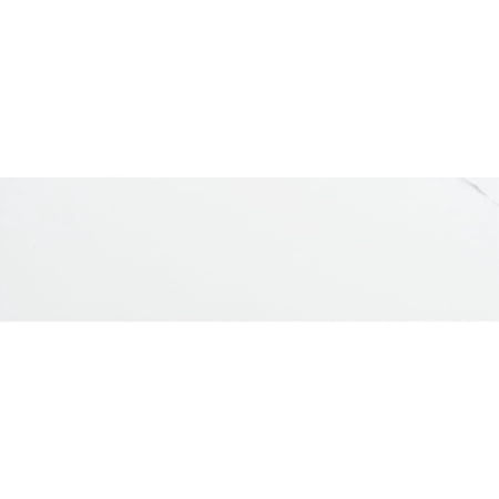 The Tile Life Chronos White/ Gold Matte Porcelain Subway Floor & Wall Tile, 4 x 13 in, 10-Piece