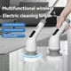 thumbnail image 5 of Cepillo de Limpieza Eléctrico Multifuncional de 9 Cabezales para Cocina y Baño, con Carga Inalámbrica, Telescópico y de Mano. A, 5 of 5