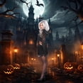 thumbnail image 5 of Orion Costumes Sorceress of Darkness Adult Costume | Medium Female, 5 of 7