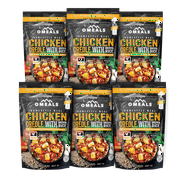 OMEALS Chicken Creole - Homestyle Meals - Fully Cooked - Not Dried Food (Pack of 6)