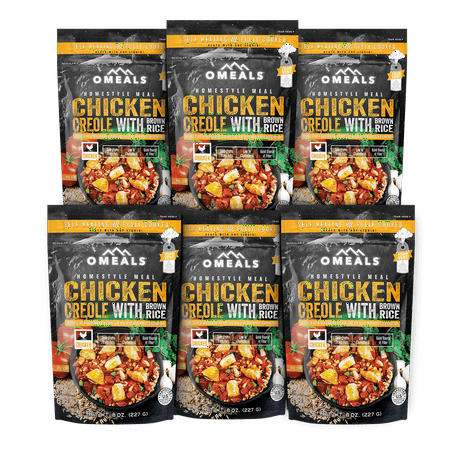 OMEALS Chicken Creole - Homestyle Meals - Fully Cooked - Not Dried Food (Pack of (Best Way To Cook Chicken)