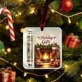 thumbnail image 5 of Christmas Cash Gift Holder Ornament,Crystal-Clear Christmas Money Holders for Cash, Funny Holiday Xmas Tree Hanging Ornaments Decor, Birthday Graduation Back to School Gift (1Pcs,Fireplace), 5 of 6