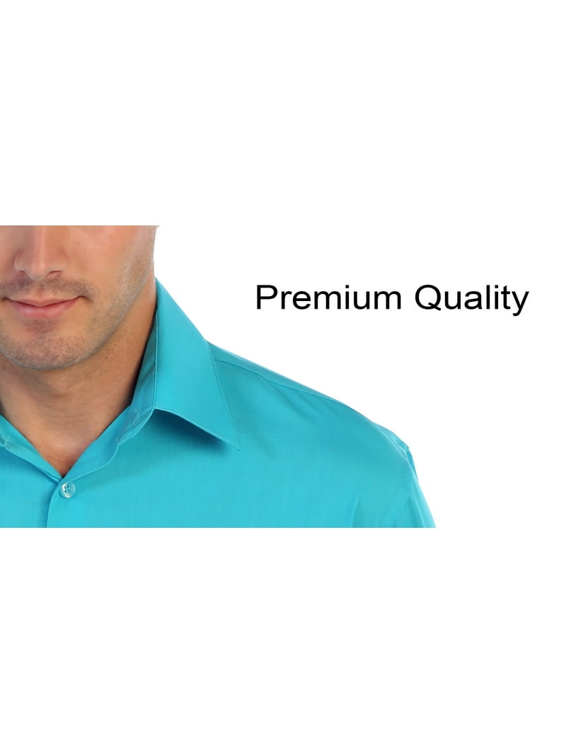 chinese dress ladies Gioberti Men's Solid Long Sleeve Western Shirt – GIOBERTI main image 1