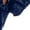 Navy Blue, variant on Aellinatey Womens 2 Piece Set Plain Square Neck Ruffle Sleeve Top Short Sets For Women