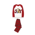 thumbnail image 2 of Pijama familiar a juego de Navidad, Joy with cristiano, gris, 2 of 3