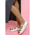 thumbnail image 2 of Brunch Date Cherry Accent Mary Jane Flats, 2 of 12