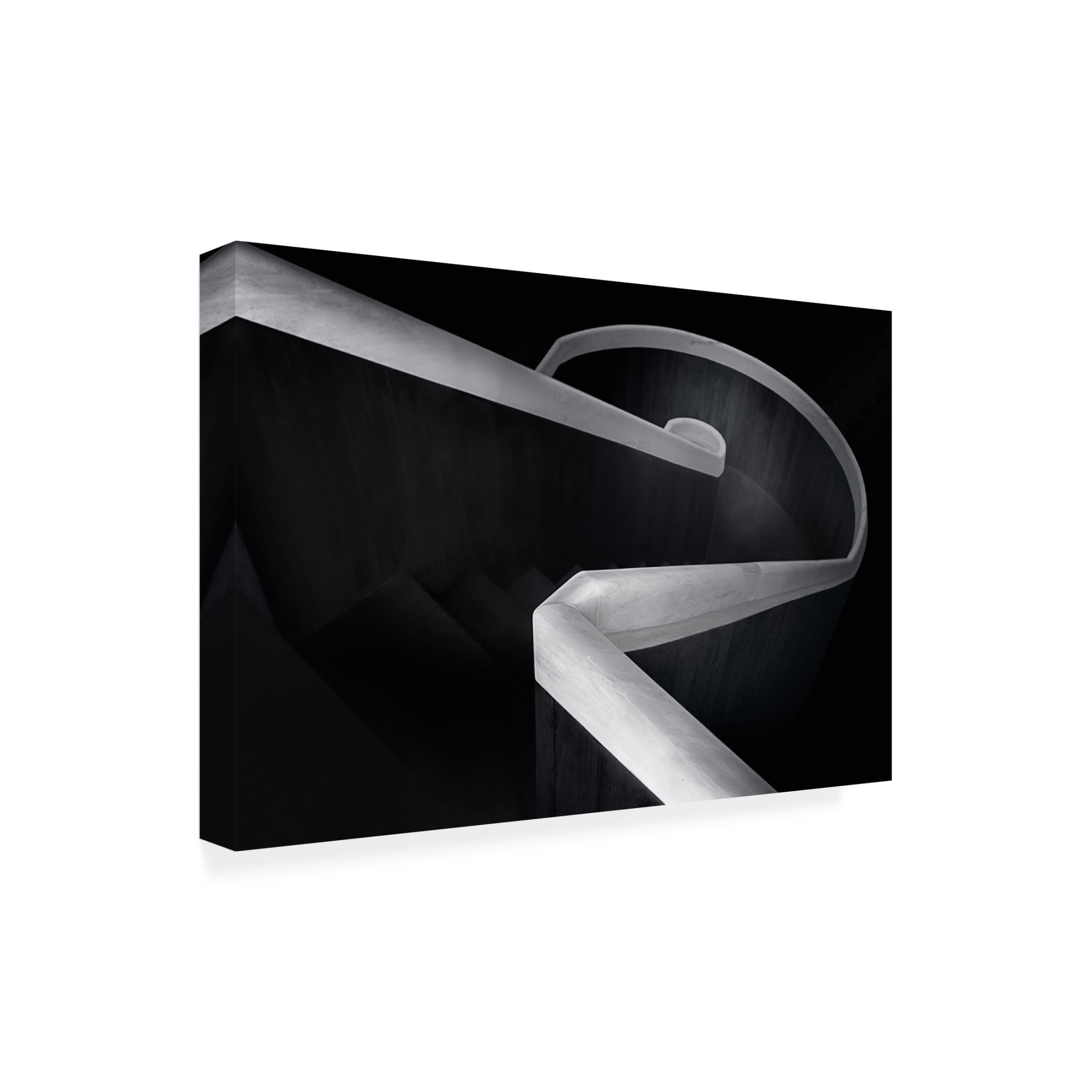 Trademark Fine Art Olavo Azevedo Round Lines Canvas Wall Art