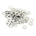 thumbnail image 1 of Unique Bargains 100 Pcs M5x10mmx0.5mm Rond en Acier Inoxydable pour Rondelle, 1 of 2