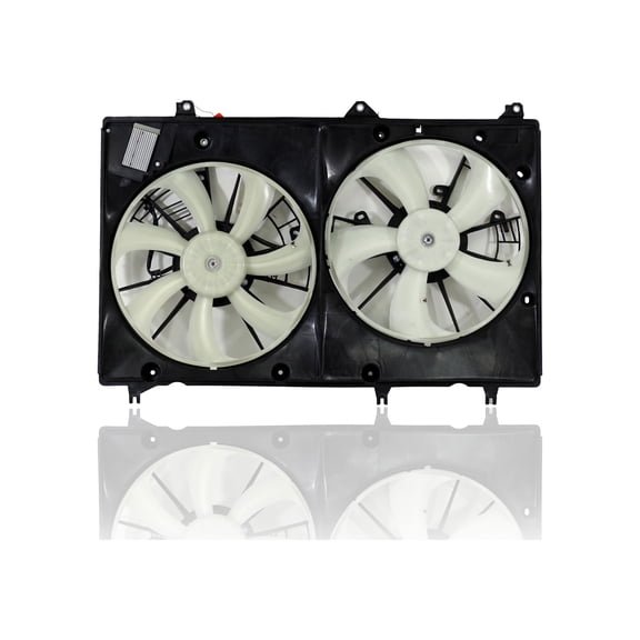 Engine Cooling Fan Assembly - Cooling Direct Fit/For HY4050102 10-13 Toyota Highlander USA 4Cy 2.7L Base - With Towing Package - 167110V070
