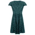 thumbnail image 4 of Jamsmile Womens Dress Casual Polka Dots Print Solid Color Waist Dresses Lace Up High Waist Casual A-Line Boho Sundress, 4 of 6