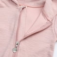 thumbnail image 5 of Newborn Baby Boy Girl Onesie Cute Dinosaur Long-Sleeved Zipper Hooded Jumpsuit for 3M-12M, 5 of 5